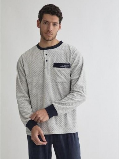 Pijama hombre terciopelo DIASSI Pocket [1]