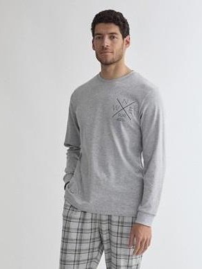 Pijama hombre algodón interlock DIASSI Brujula [1]