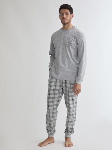 Pijama hombre algodón interlock DIASSI Brujula [0]