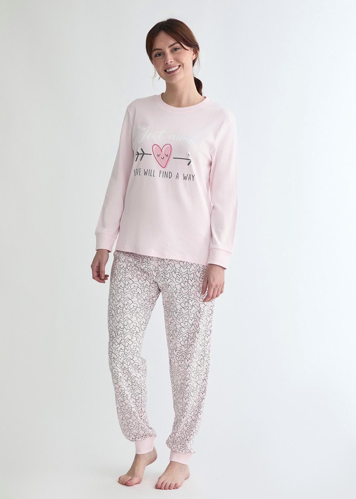 Pijama mujer algodón interlock DIASSI Find