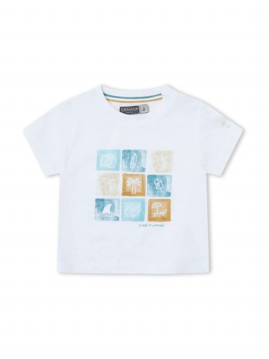 Camiseta bebé niño manga corta CANADA HOUSE Loan 26352040.jpg