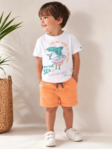 Conjunto Bermuda Punto bebé niño CANADA HOUSE Cocoblub 26353520.jpg