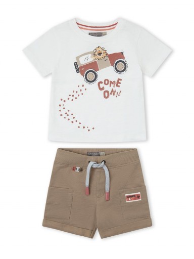 Conjunto Bermuda Punto bebé niño CANADA HOUSE Come On 26354520.jpg [2]