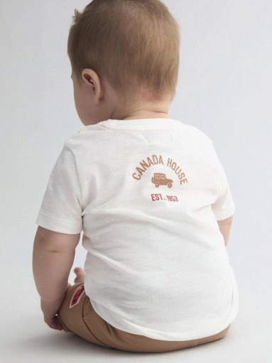 Conjunto Bermuda Punto bebé niño CANADA HOUSE Come On [1]