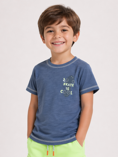 Camiseta niño manga corta CANADA HOUSE Longboard 26375021.jpg