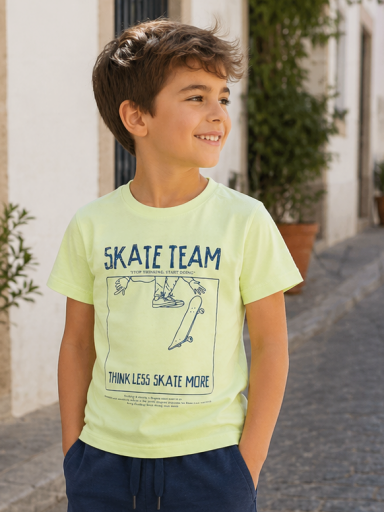 Camiseta niño manga corta CANADA HOUSE Team 26375061.jp