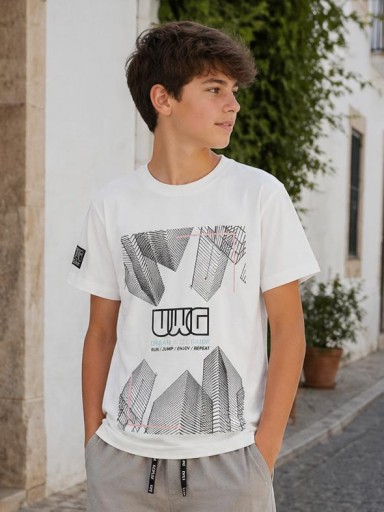 Camiseta niño manga corta CANADA HOUSE Urban 26377041-26397041.jpg