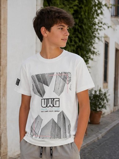 Camiseta niño manga corta CANADA HOUSE Urban 26377041-26397041.jpg