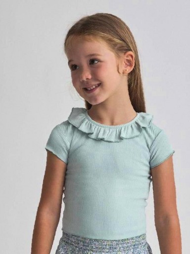 Camiseta niña manga corta CANADA HOUSE Mint 26383011.jpg