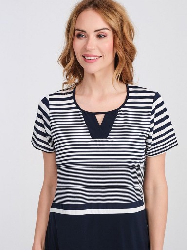 Camisola Mujer rayas manga corta RAS DE MAR 26850 .jpg [2]