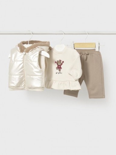 Conjunto Chaleco 3 piezas bebé niña MAYORAL 2686 .JPG [0]