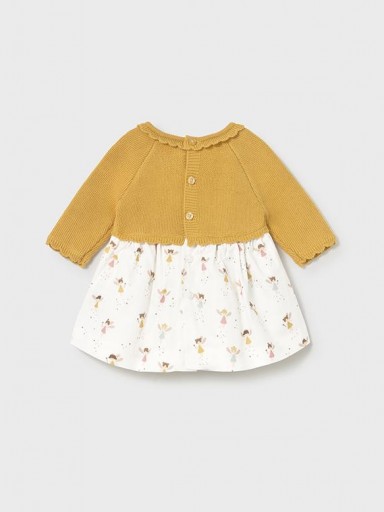 Vestido combinado bebé niña MAYORAL  [1]