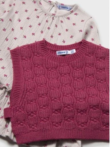 Vestido con Chaleco bebé niña Mayoral  [2]