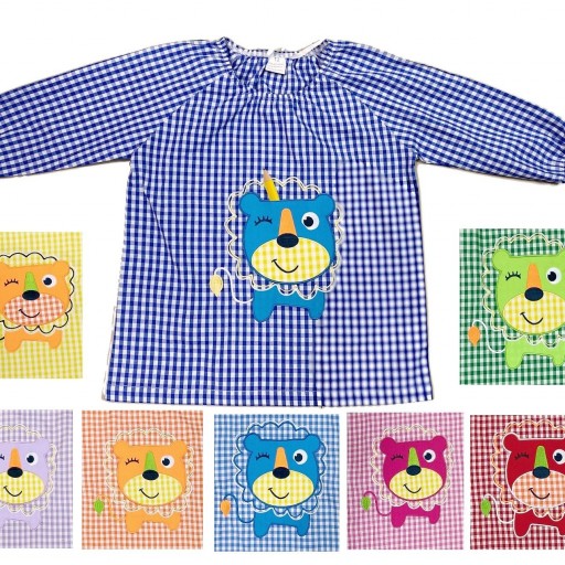 Bata guardería sin botones LEÓN [1]