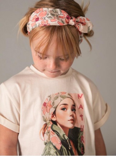 Camiseta con banda Niña Mayoral [1]