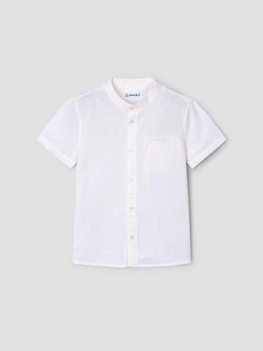 Camisa niño manga corta cuello mao Mayoral 3113.JPG