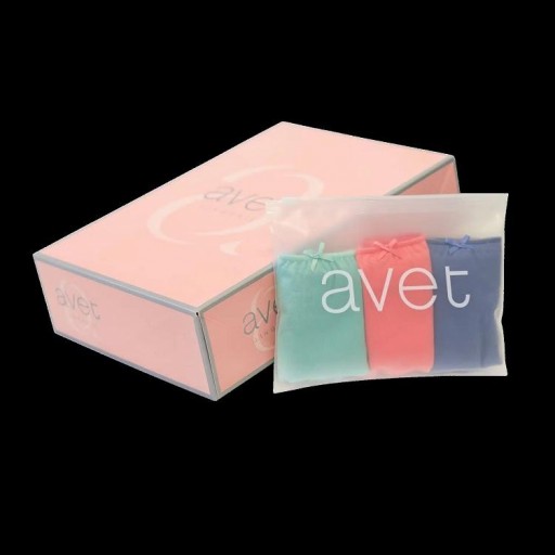 Pack 3 Bragas Midi Algodón AVET 32056 [1]