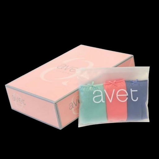 Pack 3 Bragas Bikini Algodón AVET 33056 [1]
