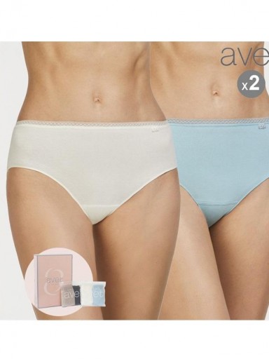 Pack 2 Bragas Midi Algodón AVET 32089 [1]