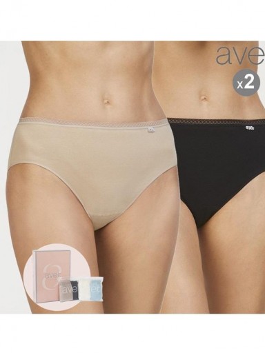 Pack 2 Bragas Midi Algodón AVET 32089 [2]