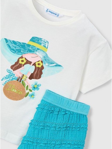 Conjunto Short niña Mayoral [3]
