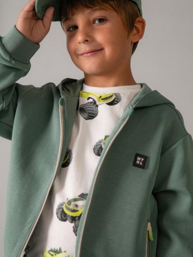 Sudadera cremallera capucha entretiempo niño MAYORAL [2]