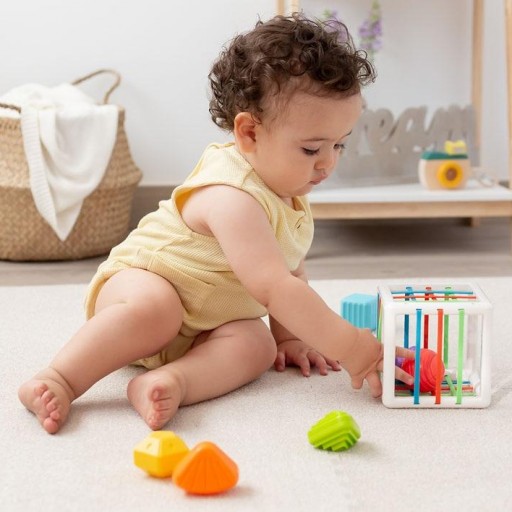 Cubo de actividades 6 piezas KIOKIDS [1]