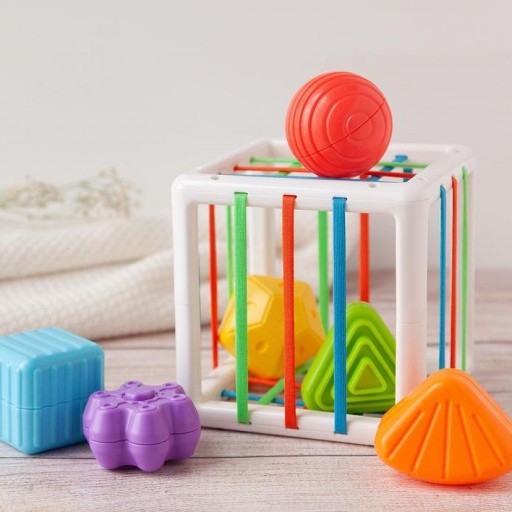 Cubo de actividades 6 piezas KIOKIDS [0]