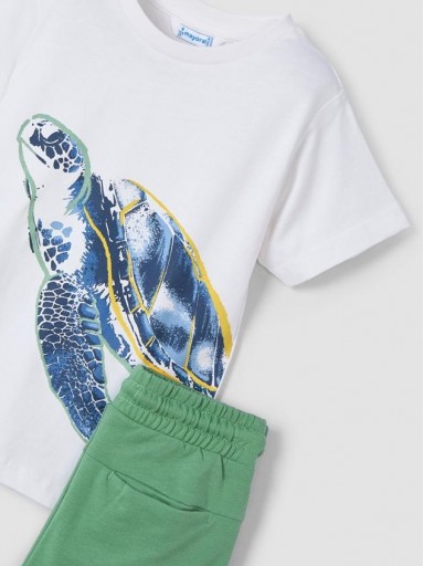 Conjunto Bermuda niño tortuga Mayoral [3]