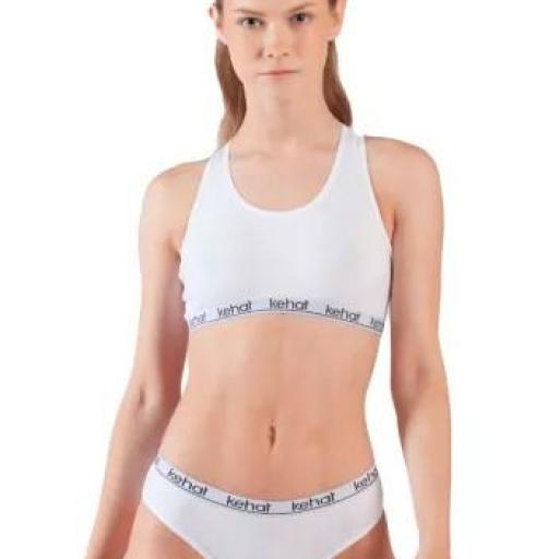 Conjunto Top + Braguita Niña Sport Kehat [4]