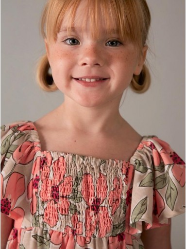 Vestido estampado niña Mayoral [1]