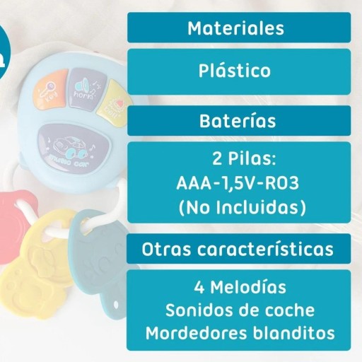 Llavero de coche musical KIOKIDS [4]