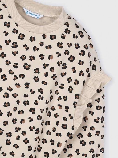 Sudadera volante mangas Niña Mayoral  [2]