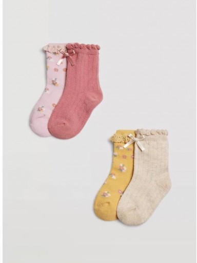 Pack 2 Calcetines Bebé niña Ysabel Mora estampados  [0]