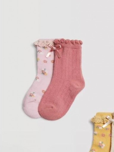 Pack 2 Calcetines Bebé niña Ysabel Mora estampados  [5]