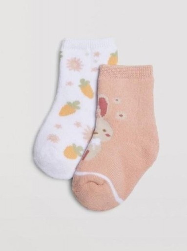 Pack 2 Calcetines térmicos bebé niña fantasía YSABEL MORA [1]