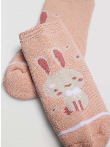 Pack 2 Calcetines térmicos bebé niña fantasía YSABEL MORA [3]