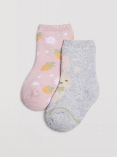 Pack 2 Calcetines térmicos bebé niña fantasía YSABEL MORA [2]