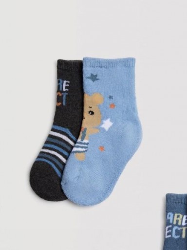 Pack 2 pares Calcetines térmicos Antideslizantes YSABEL MORA [2]