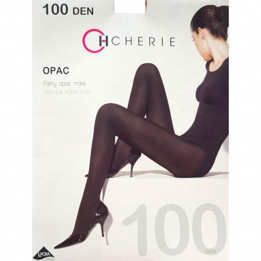 PANTY OPAC MATE 100 DENIERS - 4 COLORES [0]