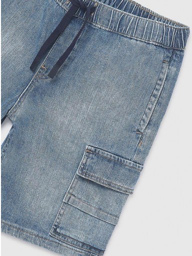 Bermuda vaquera cargo chico MAYORAL [4]