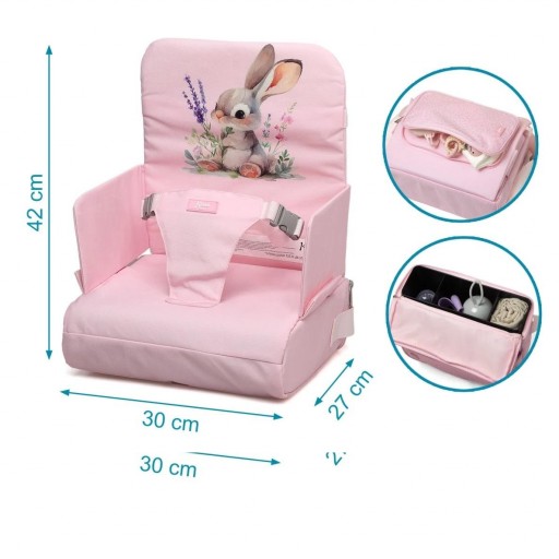 Trona de Viaje plegable Conejo KIOKIDS [1]