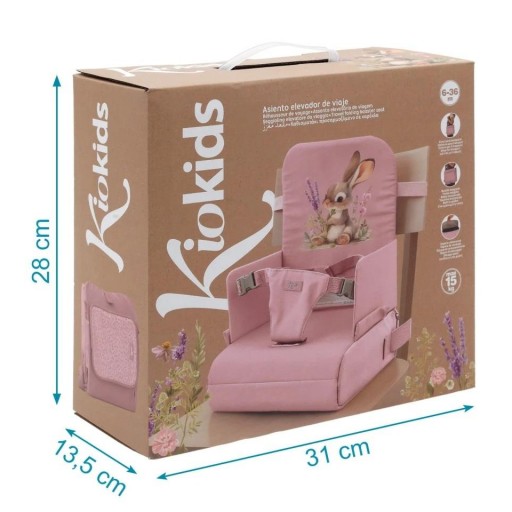 Trona de Viaje plegable Conejo KIOKIDS [3]