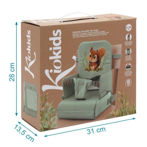 Trona de Viaje plegable Ardilla KIOKIDS [2]