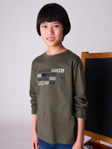 Camiseta relieve chico manga larga Mayoral 7012 JPG