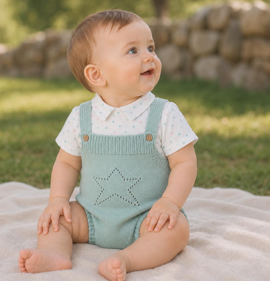 Conjunto Peto bebé niño MAC ILUSIÓN Anís de Estrella 8845.png