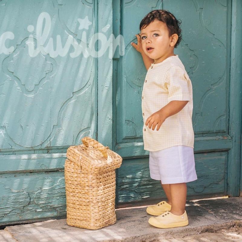 Conjunto niño MAC ILUSIÓN Manzanilla