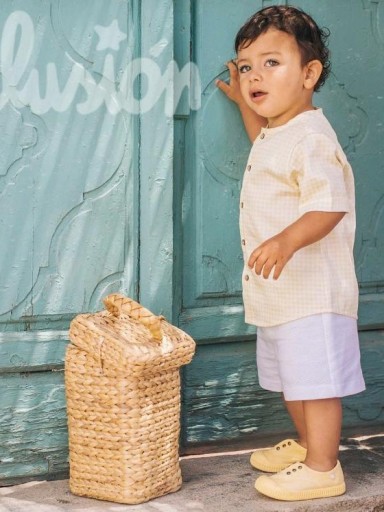 Conjunto niño MAC ILUSIÓN Manzanilla