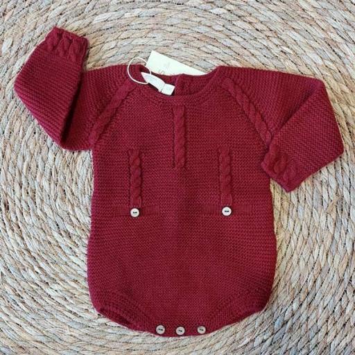 Pelele Ranita punto tricot bebé PECESA  [1]