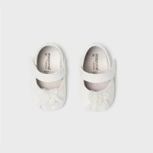 Zapato merceditas pom pom bebé MAYORAL [1]